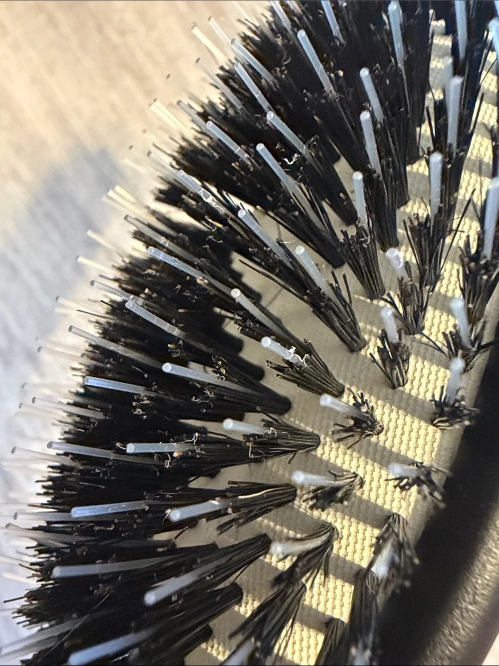 Crown Affair Black Boar Bristle Hair Brush new and $138 retail